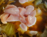 鶏ささみとチンゲン菜長ネギの和風甘酢煮☆作り方6写真