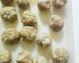100㌘そばで、蕎麦団子作り方2写真