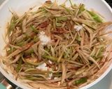 うどの皮入りごぼうの金平作り方6写真