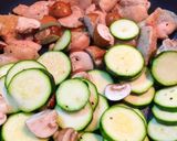 野菜と鶏肉のグリル焼き作り方3写真