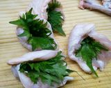 骨抜き手羽中のネギ味噌詰め作り方2写真