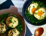 オートミールの鶏団子スープ*作り方5写真