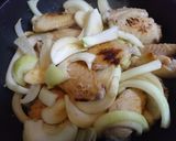 鶏と玉ねぎだけ煮作り方4写真