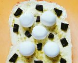 ♡チョコ&マシュマロゆず胡椒トースト♡作り方1写真
