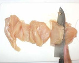蓮根と鶏むね肉の辛子煮物♪簡単作り方3写真