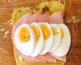 アボカドパン味噌チーズカツハムぱくサンド作り方11写真