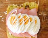 アボカドパン味噌チーズカツハムぱくサンド作り方12写真