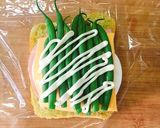 アボカドパン味噌チーズカツハムぱくサンド作り方14写真