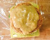 アボカドパン味噌チーズカツハムぱくサンド作り方18写真