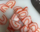 かまぼこと椎茸の卵とじ作り方5写真
