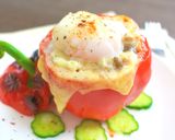 丸ごと野菜の温玉リゾット作り方6写真