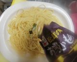 明太子スパゲッティ　和風バターソースかけ作り方1写真