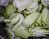 青梗菜の簡単クリーム煮作り方1写真
