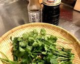 簡単！グリーン野菜の冷製ははつゆうどん作り方1写真