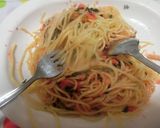 明太子スパゲッティ　和風バターソースかけ作り方7写真