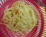 明太子スパゲッティ　和風バターソースかけ作り方9写真