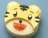 しまじろうの簡単サンドイッチ（キャラ弁）作り方8写真