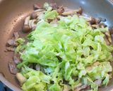 筍と春キャベツとしめじのパスタ作り方5写真