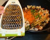 やみつきガパオ巻き♥️手軽に楽しくアジア作り方6写真