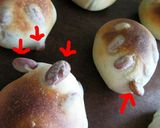 金時豆パン作り方6写真