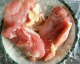 チキンソテー★オレンジソース作り方1写真