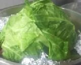 お肉と春キャベツ、蒸して丸ごと食べます。作り方12写真