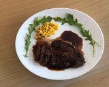 ベビールッコラの囲い込みステーキ作り方8写真