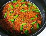 いんげんと牛ひき肉の炊き込みご飯作り方7写真