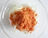 新たまねぎと鮭フレークのパスタ作り方2写真