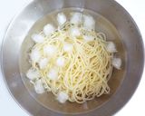 新たまねぎと鮭フレークのパスタ作り方3写真