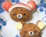 簡単★リラックマおにぎり（キャラ弁）作り方8写真