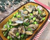 季節のグリーンビーンズとあさりのサラダ♡作り方4写真