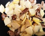 旬のたけのこと豚バラの甘辛炒め作り方3写真