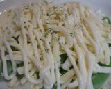 スナップエンドウのマヨチーズ焼き作り方2写真