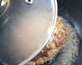 お肉屋さんの、粗びきハンバーグステーキ。作り方8写真
