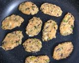 離乳食後期から♪手づかみ鶏ハンバーグ作り方5写真