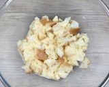 お肉屋さんの、粗びきハンバーグステーキ。作り方5写真