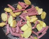 スパゲティ じゃがバター作り方5写真
