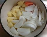 新じゃがいもと新玉ねぎの肉じゃが作り方4写真