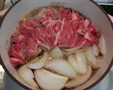 新じゃがいもと新玉ねぎの肉じゃが作り方8写真