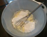 子供の日にも♪柏餅風メロンパン^^作り方3写真