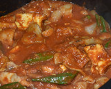 旨辛!鶏皮と厚揚げのトマトカレー煮込み作り方11写真
