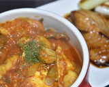 旨辛!鶏皮と厚揚げのトマトカレー煮込み作り方12写真