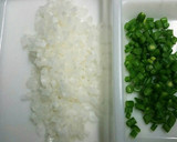 簡単‼挽き肉厚揚げサンドの玉子とじ煮作り方1写真