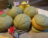子供の日にも♪柏餅風メロンパン^^作り方18写真