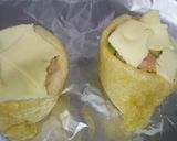 エビクリームの油揚げ包み焼き作り方5写真