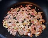 大葉が香る！茄子とベーコンのパスタ作り方3写真