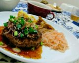 うちの定番ハンバーグ アレンジ作り方13写真