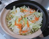 春キャベツとつくねの塩ちゃんこ作り方4写真