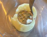 まるごとハンバーグINレンチンコロッケ作り方2写真